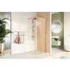 Aplomo Easy In Sprchový kút Walk In, zlatá farba Rozmer Walk In: 90 cm, BKP251T09Z