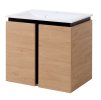 Lavedo Black Wood 60 kúpeľňová skrinka s umývadlom, BL-W-60