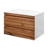Lavedo Woodie II 80 kúpeľňová skrinka s umývadlom, ECO-W-80-II