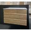 Lavedo Woodie II 60 kúpeľňová skrinka s umývadlom, ECO-W-60-II