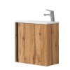 Lavedo Leo Wotan Dub 50 kúpeľňová skrinka s umývadlom, LEO-WO-50
