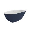 Polimat Kivi voľne stojaca akrylátová vaňa 165x75, modrá, 00398