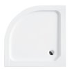 Besco Alex štvrťkruhová sprchová vanička Veľkosť vaničky: 80x80cm, BAA-80