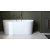 Polimat Sola I voľne stojaca akrylátová vaňa, biela Dĺžka vane: 150 cm, 00414
