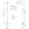 10350 3 hass sprchovy set nakres
