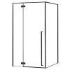 Rea Fargo 100x80x195 sprchový kút, čierny, REA-K6950