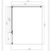 8907 manhattan sprchovy kout 100x80