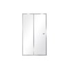 Besco Duo Slide transparentné sprchové dvere Veľkosť sprchových dverí: 140 cm, DDS-140