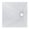 Besco Vexo štvorcová sprchová vanička, biela Veľkosť vaničky: 80x80cm, BV-80-80-K