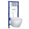 Kerra Geberit Duofix Basic Delos White/Delta WC závesná súprava, GBDDCH