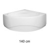 Polimat Standard 140x140 rohová akrylátová vaňa, 00254
