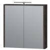 Lavedo Livorno Structure Stone 70 zrkadlová kúpeľňová skrinka s LED osvetlením, LVRMC-70STRUCTURESTONE