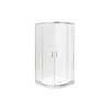 Besco Modern 185 štvrťkruhový sprchový kút Rozmery sprchového kúta: 80x80cm, MP-80-185-C