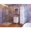 Lavedo Livorno White 50 kúpeľňová skrinka s umývadlom, LVR-50WHITE