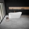 Vayer Cetus voľne stojaca vaňa 180x83 z liateho mramoru, bez prepadu, VAY-CET1