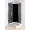 Savana Veduta Liza Black sprchový box Veľkosť rohu: 80x80cm, Y87-S3N