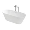 Rea Silvano 170x80 voľne stojaca akrylátová vaňa, REA-W0105
