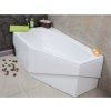 Polimat Marika 140x80 akrylátová vaňa Dĺžka vane: 140 cm, Orientácia: ľavá, MKA14080_LEVA_140_CM