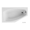 Polimat Marika 140x80 akrylátová vaňa Dĺžka vane: 140 cm, Orientácia: ľavá, MKA14080_LEVA_140_CM