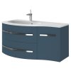 Lavedo Vanessa Indigo Blue 110 kúpeľňová skrinka s umývadlom Orientácia: pravá, VNDR-110_RIGHT