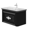Lavedo Treviso Black 100 kúpeľňová skrinka s umývadlom, T-100_BLACK