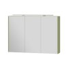 Lavedo Vanessa Olive 100 zrkadlová kúpeľňová skrinka s LED osvetlením, VANESSA_VNM-100_OL