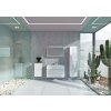 Zrkadlová kúpeľňová skrinka Lavedo Toscana White 100 s LED osvetlením, TSM-100_WHITE