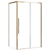 Rea Solar obdĺžnikový sprchový kút, zlatý Rozmery sprchového kúta: 100x80cm, REA-K4901