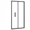 Rea Rapid Fold sprchové dvere, čierne Veľkosť sprchových dverí: 90 cm, REA-K6419