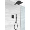 Skrytá sprchová súprava Rea Fenix + iBox, čierna, REA-P6920