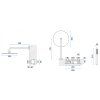 2979 1 4912 1 black edition exit podomitkovy sprchovy set s baterii