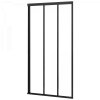 Rea Alex sprchové dvere, čierne Veľkosť sprchových dverí: 100 cm, REA-K9639