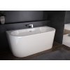 Besco Vista voľne stojaca vaňa, sanitárny kompozit Dĺžka vane: 150 cm, WKV-150-WS