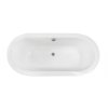Besco Victoria voľne stojaca akrylátová vaňa Dĺžka vane: 185 cm, WKV-185-WOS