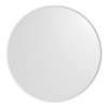 Sapho NOTION SLIM guľaté zrkadlo v ráme, priemer 70cm, biela mat NT700W