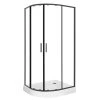 32969 8 sprchovy kout aplomo solid 100x80 d black p