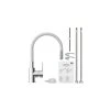 spueltischarmatur flexo chrom hellgrau 5
