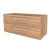 Mereo Bino, kúpeľňová skrinka 121 cm, Multidecor, Dub Riviera mountain CN693SDMON