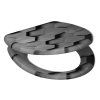 Schütte GREY HEXAGONS| Duroplast, Soft Close , 4008431823928