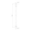 Sapho SOFTFLEX plastová sprchová hadica, 150cm, meď mat 1208-21
