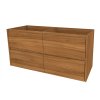Mereo Opto, kúpeľňová skrinka 121 cm, Multidecor, Orech Dijon prírodný CN993SODP1