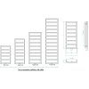 koupelnovy radiator perth cerna barva
