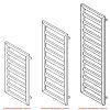 koupelnovy radiator glasgow bila barva