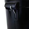 pedalovy odpadkovy kos 3l kov cerna barva
