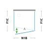 sprchove dvere essence n1b