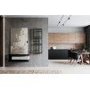 koupelnovy radiator mondrian cerna barva