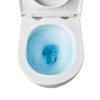 Mereo WC závesné kapotované, Smart Flush RIMLESS, 4490x370x360, keramické, vr. sedátka CSS123 VSD82T1