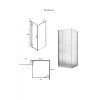 ctvercovy sprchovy kout viva 195c