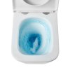 Mereo WC závesné kapotované, Smart Flush RIMLESS, 490x340x350, keramické, vr. sedátka CSS118S VSD83T1