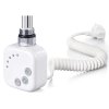 Olsen Spa Vykurovacia tyč BURGH s termostatom a časovačom Farba vykurovacej tyče - Biela, Typ pripojenia - Krútený kábel, Výkon vykurovacej tyče - 120 W RDOHT212006